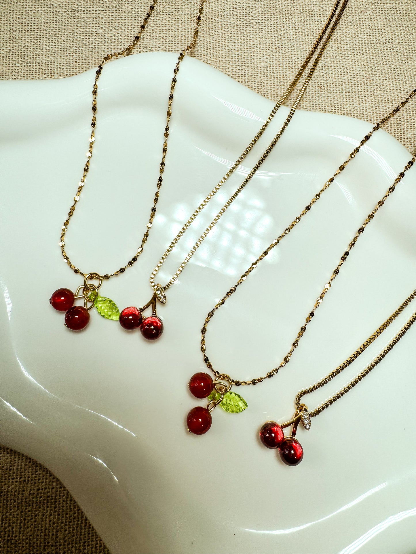 Cherry necklace 🍒
