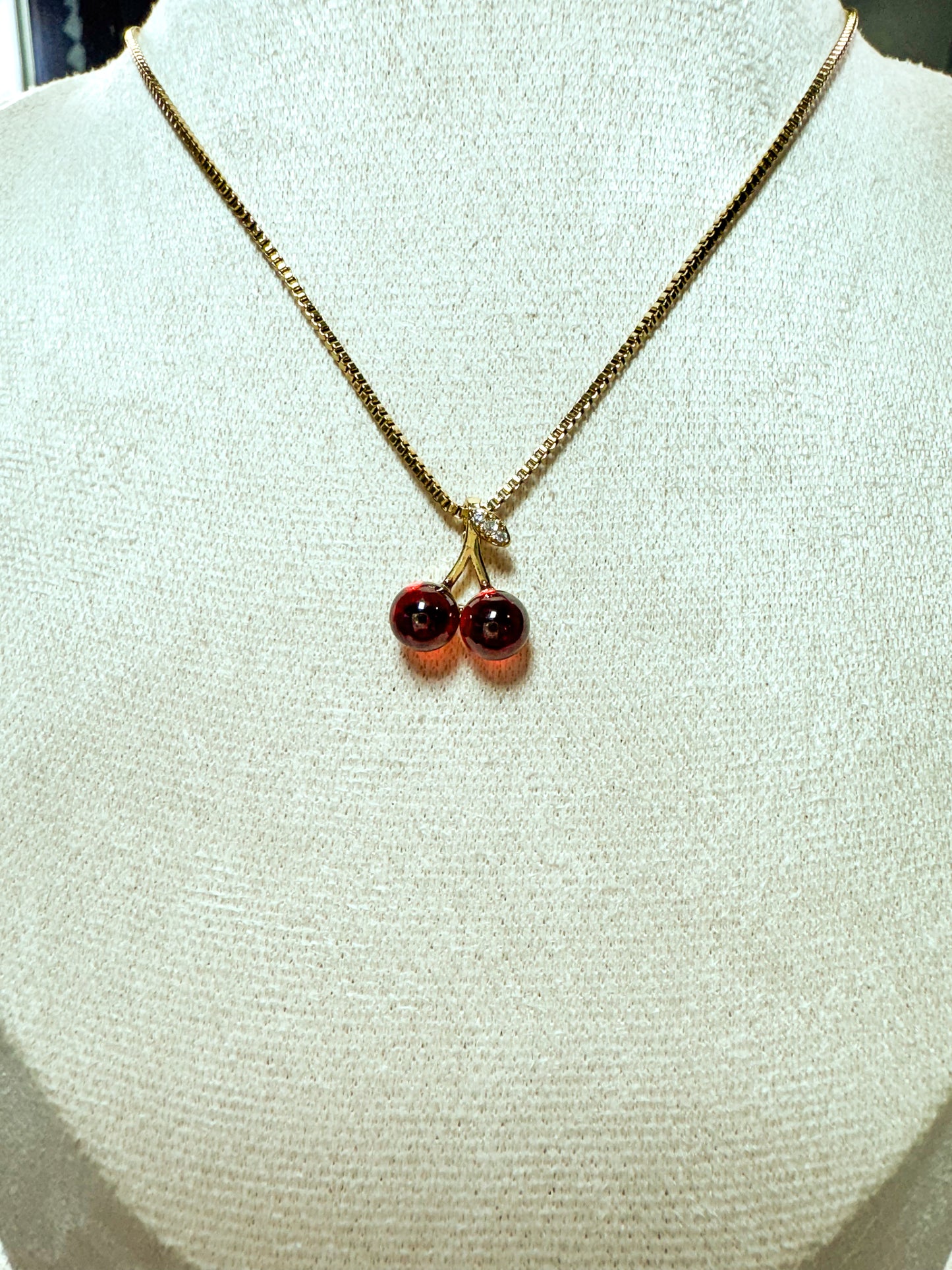 Cherry necklace 🍒