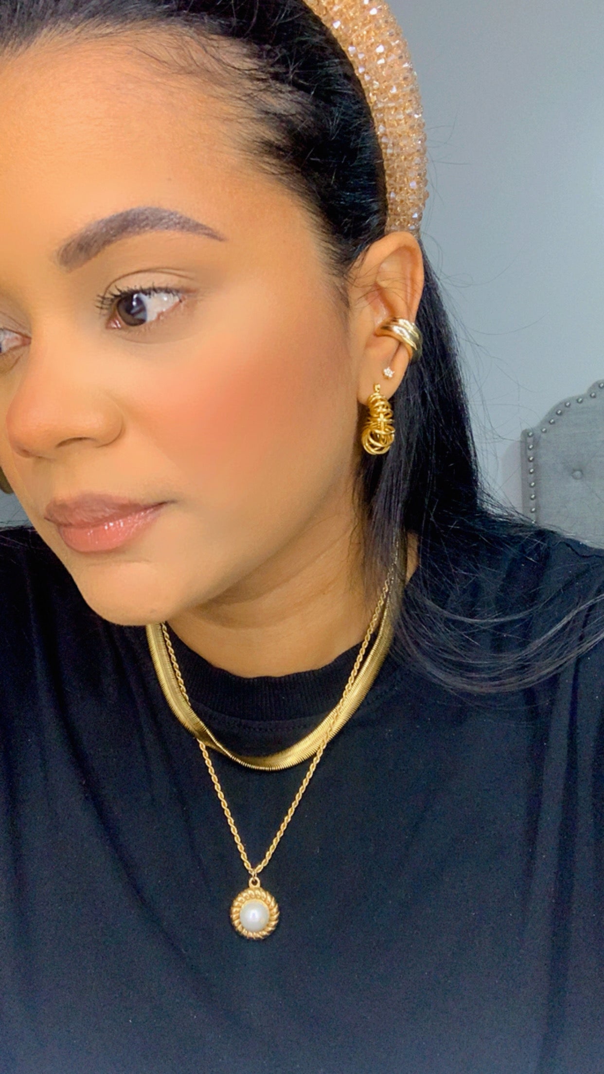 Classic Jewel Necklace -Collar Joya Clásica