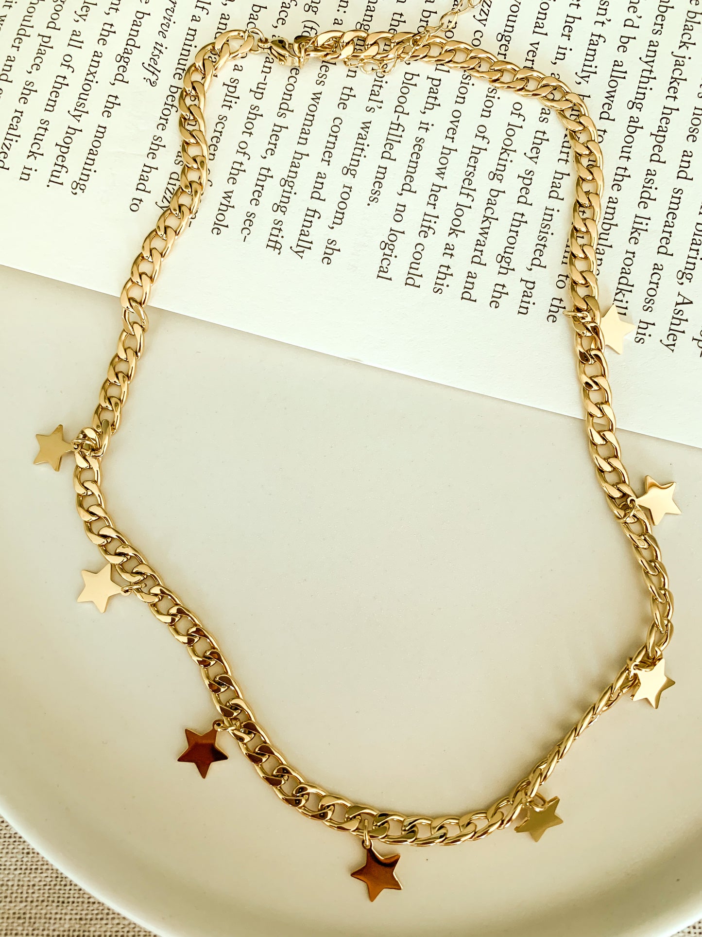 Star Choker Necklaces - Gargantilla de estrellas